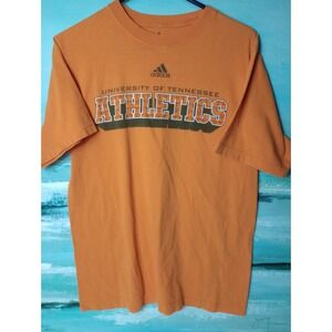Tennessee Volunteers Crewneck T-Shirt Mens‎ Medium Adidas Orange UT Athletics